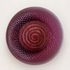 Şeffaf Bordo Spiral Epoksi Tıraş Kasesi Şeffaf Bordo Spiral Epoksi Tıraş Kasesi