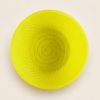 Neon Sarı Spiral Epoksi Tıraş Kasesi