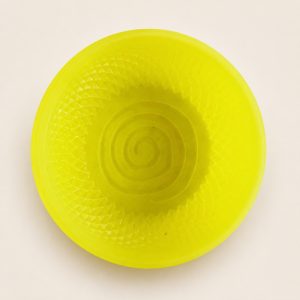 Neon Sarı Spiral Epoksi Tıraş Kasesi Neon Sarı Spiral Epoksi Tıraş Kasesi