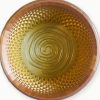 3D Baskı Altın Sarı Spiral Tıraş Kasesi