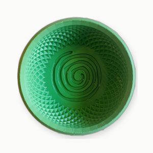 3D Baskı Mint Yeşili Spiral Tıraş Kasesi 3D Baskı Mint Yeşili Spiral Tıraş Kasesi