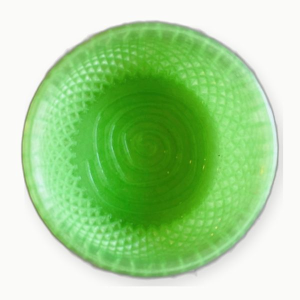 3D Baskı Fosforlu Yeşil Spiral Tıraş Kasesi 3D Baskı Fosforlu Yeşil Spiral Tıraş Kasesi