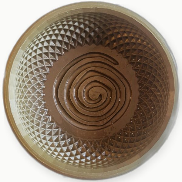 3D Baskı Füme Şeffaf Spiral Tıraş Kasesi