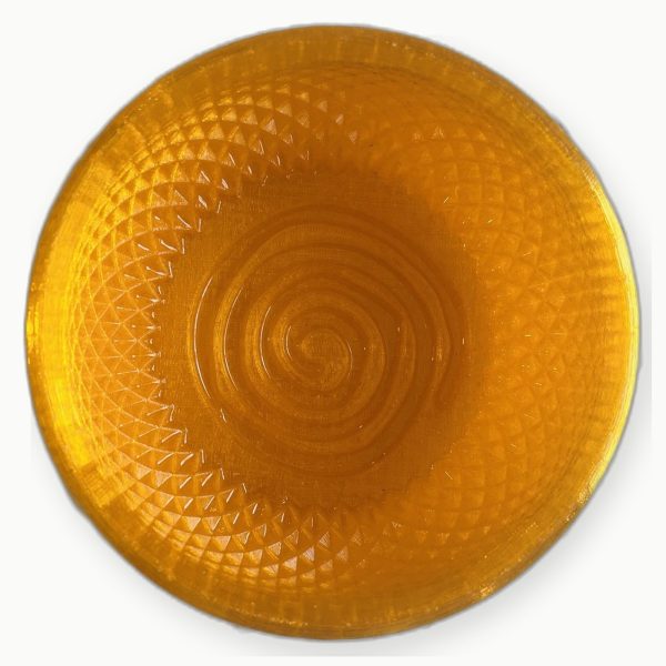 3D Baskı Altın Şeffaf Spiral Tıraş Kasesi
