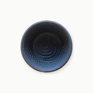 3D Baskı Lacivert Spiral Tıraş Kasesi