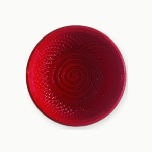 3D Baskı Kırmızı Spiral Tıraş Kasesi 3D Baskı Kırmızı Spiral Tıraş Kasesi