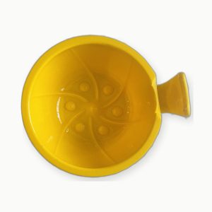 3D Baskı Sarı Kulplu Tıraş Kasesi