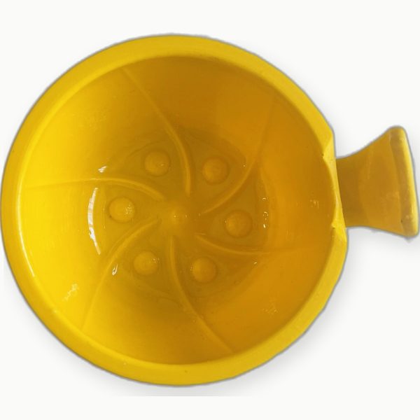 3D Baskı Sarı Kulplu Tıraş Kasesi 3D Baskı Sarı Kulplu Tıraş Kasesi