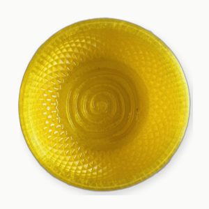 3D Baskı Sarı Spiral Tıraş Kasesi