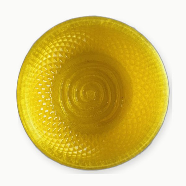 3D Baskı Sarı Spiral Tıraş Kasesi 3D Baskı Sarı Spiral Tıraş Kasesi