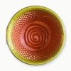 3D Baskı Sarı Kırmızı Spiral Tıraş Kasesi