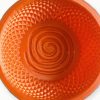 3D Baskı Turuncu Spiral Tıraş Kasesi 3D Baskı Turuncu Spiral Tıraş Kasesi
